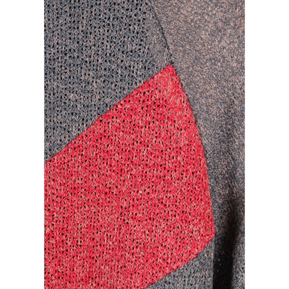 Hacci Color Block Cardigan SZ. S/M - Picture 4 of 4