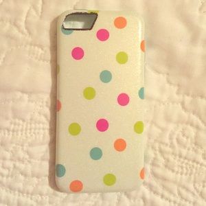 iPhone 5c polka dot case