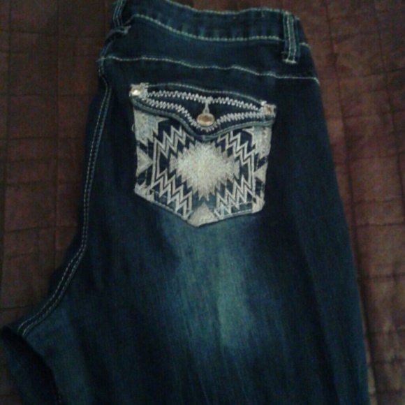 Dark wash,  bootcut jeans