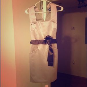 BCBG Champagne Dress