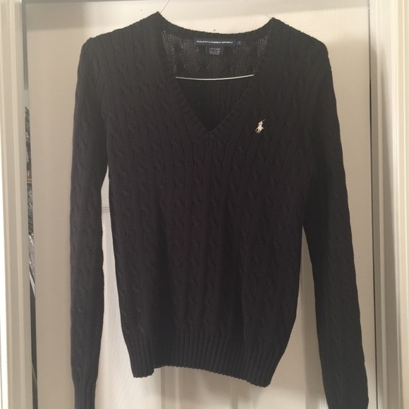 Women's polo sweater.