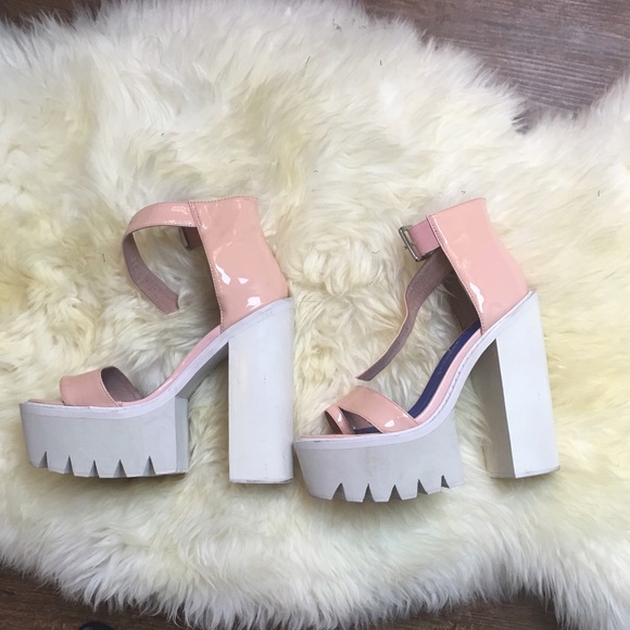 Jeffrey Campbell Fabrizio Pink Patent