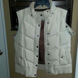 Ivory vest