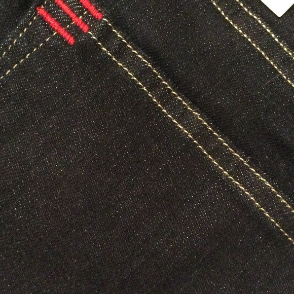 Urban Outfitters BDG Dark Denim Cuffed Shorts - Picture 4 of 4