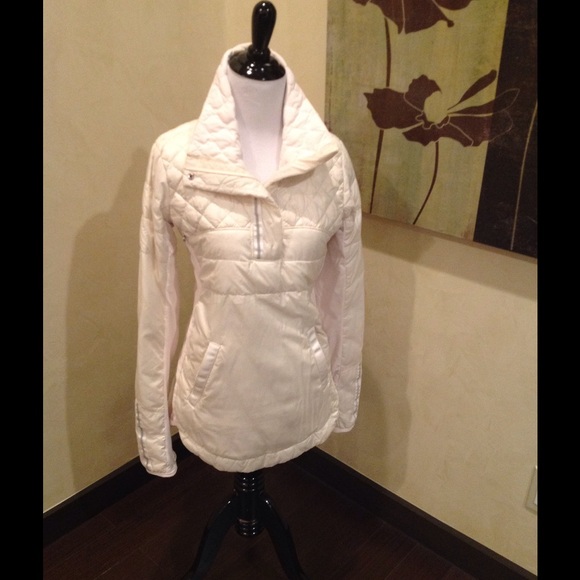 Lu lu lemon pullover off white jacket