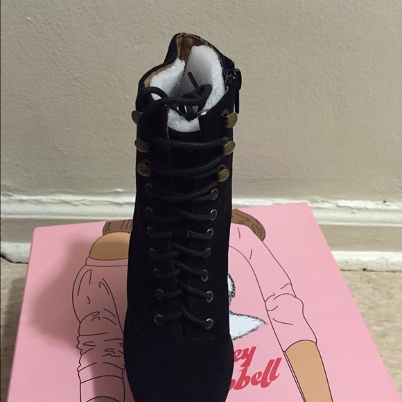 Jeffery Campbell Black Suede Damsel