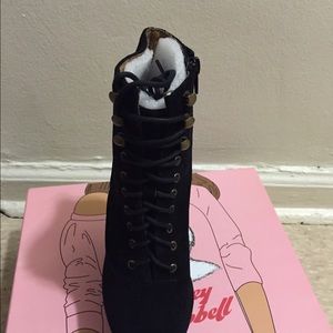 Jeffery Campbell Black Suede Damsel