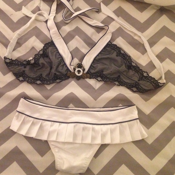 Beach Bunny sailor bikini