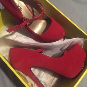Red high heels