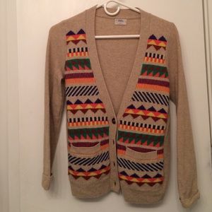 Madewell colorful cardigan
