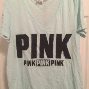 Victoria's Secret Teal Tee