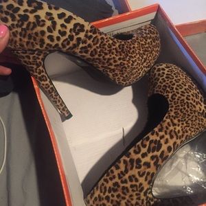 Cheetah heels