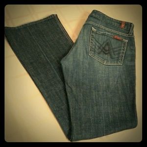 *SALE* 7 for all Mankind 'A' Pocket Boot Cut Jeans