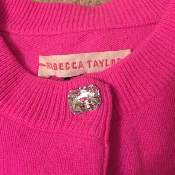 Rebecca Taylor 100% Cashmere Cardigan - Picture 2 of 3
