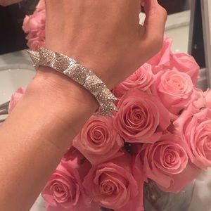 Cc Skye crystal punk bracelet