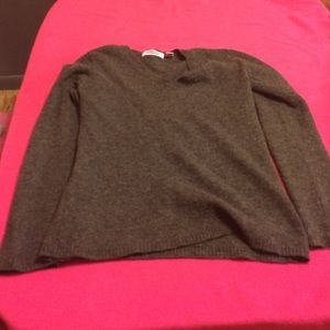 Gray sweater