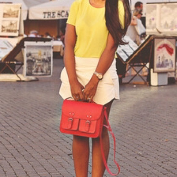 Divided Handbags - Cute Red Purse