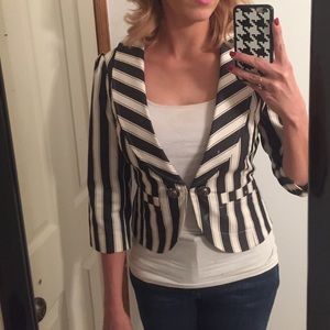 Forever Twentyone striped blazer