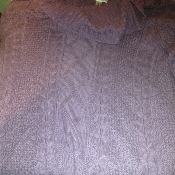 Purple sweater