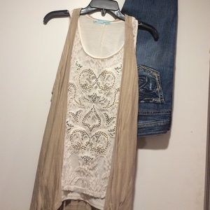 Ivory Lace Blouse