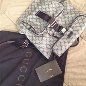 Gucci GG Plus Flap Top Backpack