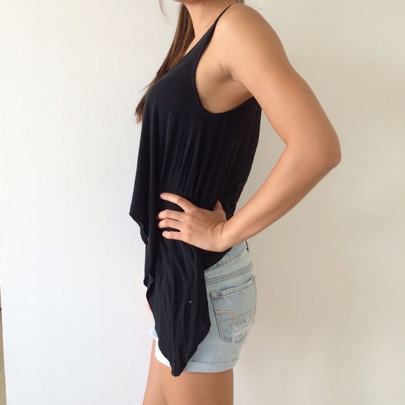 Black crop top - Picture 2 of 4