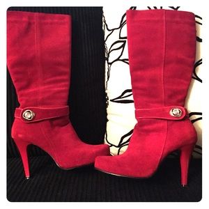 Red boots