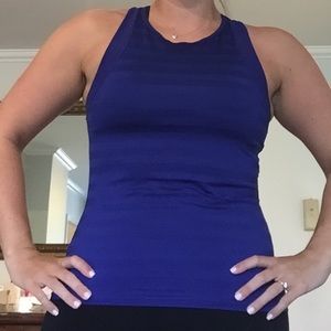 Athleta royal blue racerback tank