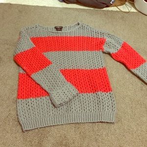 Striped Knit Sweater