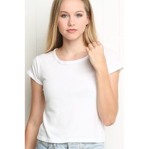 🎀SOLD🎀Brandy Melville white mason top