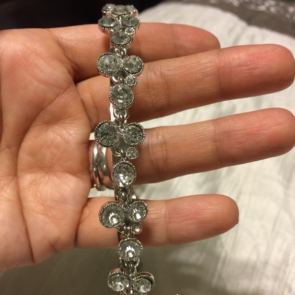 Round rhinestone headband