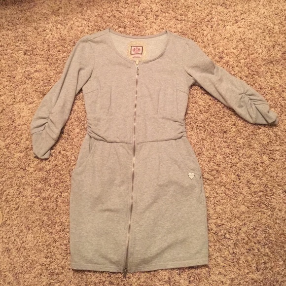 Juicy sweat shirt material dress