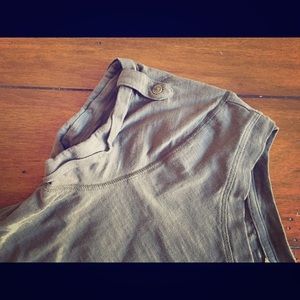 Olive Green Tee Shirt Dress