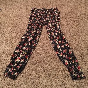 Rose joggers from forever 21