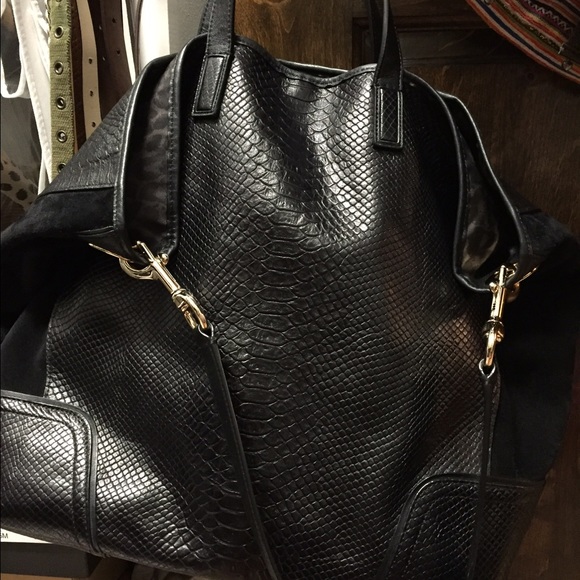 Black coach bag