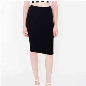 Black Ponte skirt