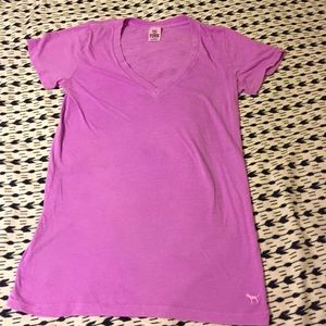 Lavender Vneck Top