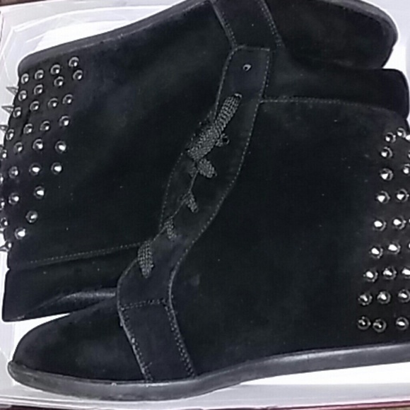 Spiked Sneaker Wedge