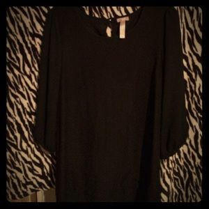Black tunic shirt/dress