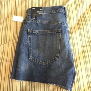 Gap high rise cut-offs shorts