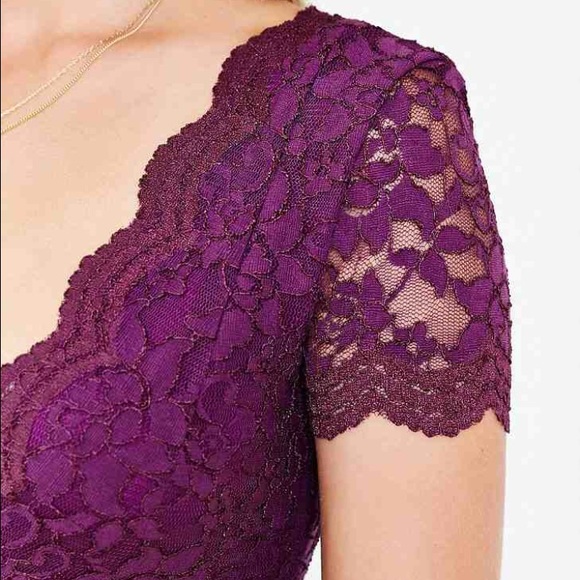 Urban Outfitters Kimchi Blue Scallop Lace Body Con - Picture 3 of 4