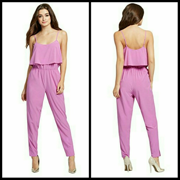 Guess
 Pants - Guess NWT pink jumpsuit