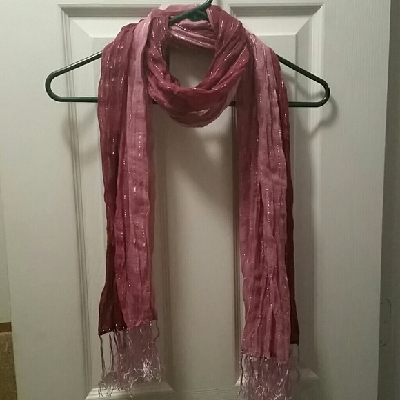 Pink sparkle scarf Free with purchase! - Picture 1 of 2