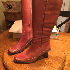 cognac Tall Boots