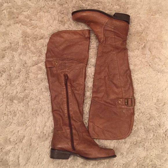 Steve Madden Brown Riding Boots
