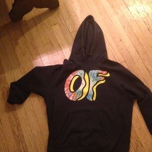 Odd future tie dye hoodie
