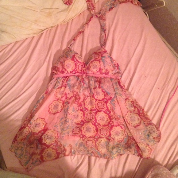 Jordache Floral halter top
