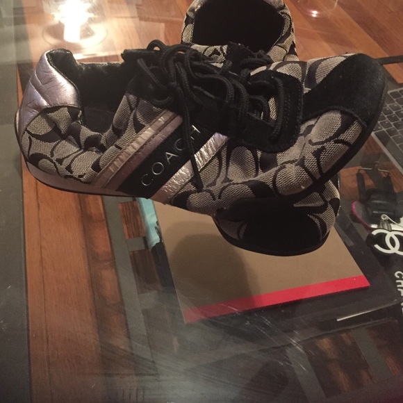 Black Coach Sneakers