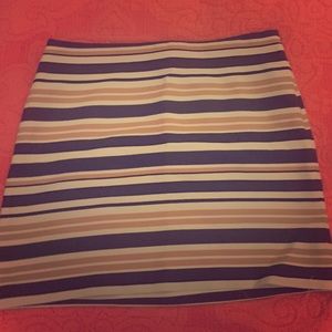 Ann Taylor Loft striped skirt size 12