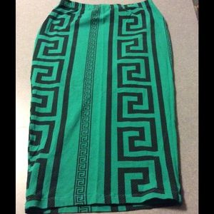 ASOS Aztec Midi skirt